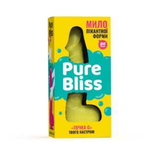Мило член на присосці Pure Bliss BIG жовте, 18 см - Зображення 7