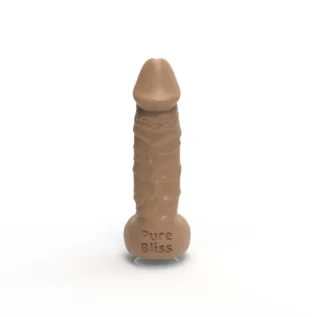 Мило член на присосці Pure Bliss MINI коричневий, 15 см 15 Мило член на присосці Pure Bliss MINI коричневий, 15 см - Зображення 4