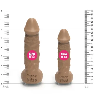 Мило член на присосці Pure Bliss MINI коричневий, 15 см 17 Мило член на присосці Pure Bliss MINI коричневий, 15 см - Зображення 6