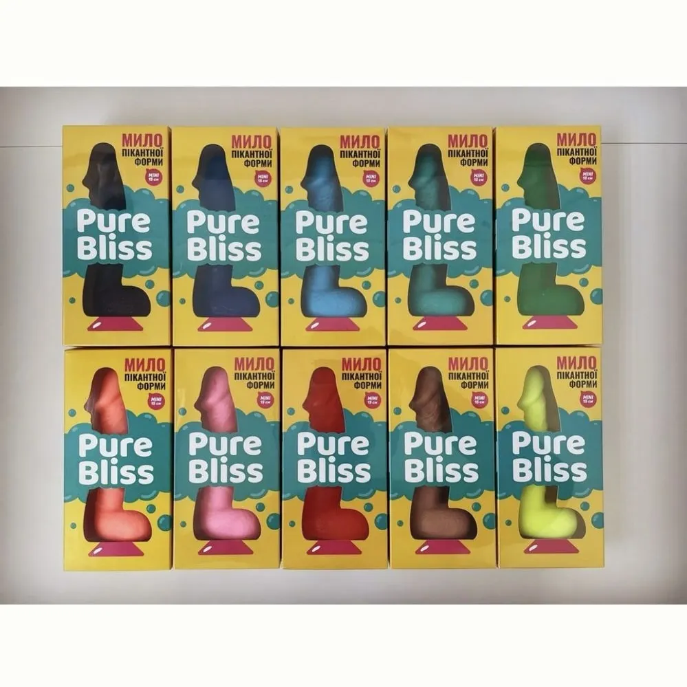 Мило член на присосці Pure Bliss MINI рожевий, 15 см 11 Мило член на присосці Pure Bliss MINI рожевий, 15 см - Зображення 9
