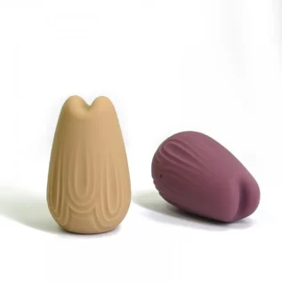 Міні-вібратор для клітора з фігурним візерунком Sweet Em Velvet Lure,10 режимів вібрації, жовтий - Зображення 5