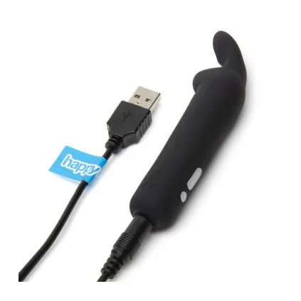 Міні вібратор Happy Rabbit Rechargeable Bullet BLACK 5 Міні вібратор Happy Rabbit Rechargeable Bullet BLACK - Зображення 3