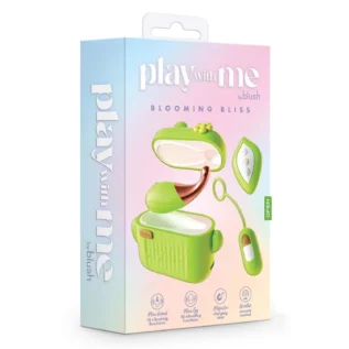 Міні-вібратори в зарядному кейсі Blush Play with Me з пультом, зелені - Зображення 5