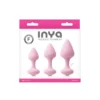 Набір анальних пробок NS Novelties INYA TRIPLE KISS TRAINER KIT PINK 2 Зображення Набір анальних пробок NS Novelties INYA TRIPLE KISS TRAINER KIT PINK