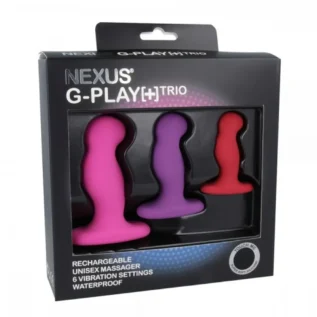 Набір анальних вібромасажерів із силікону Nexus, 3 шт. 5 Набір анальних вібромасажерів із силікону Nexus, 3 шт. - Зображення 2