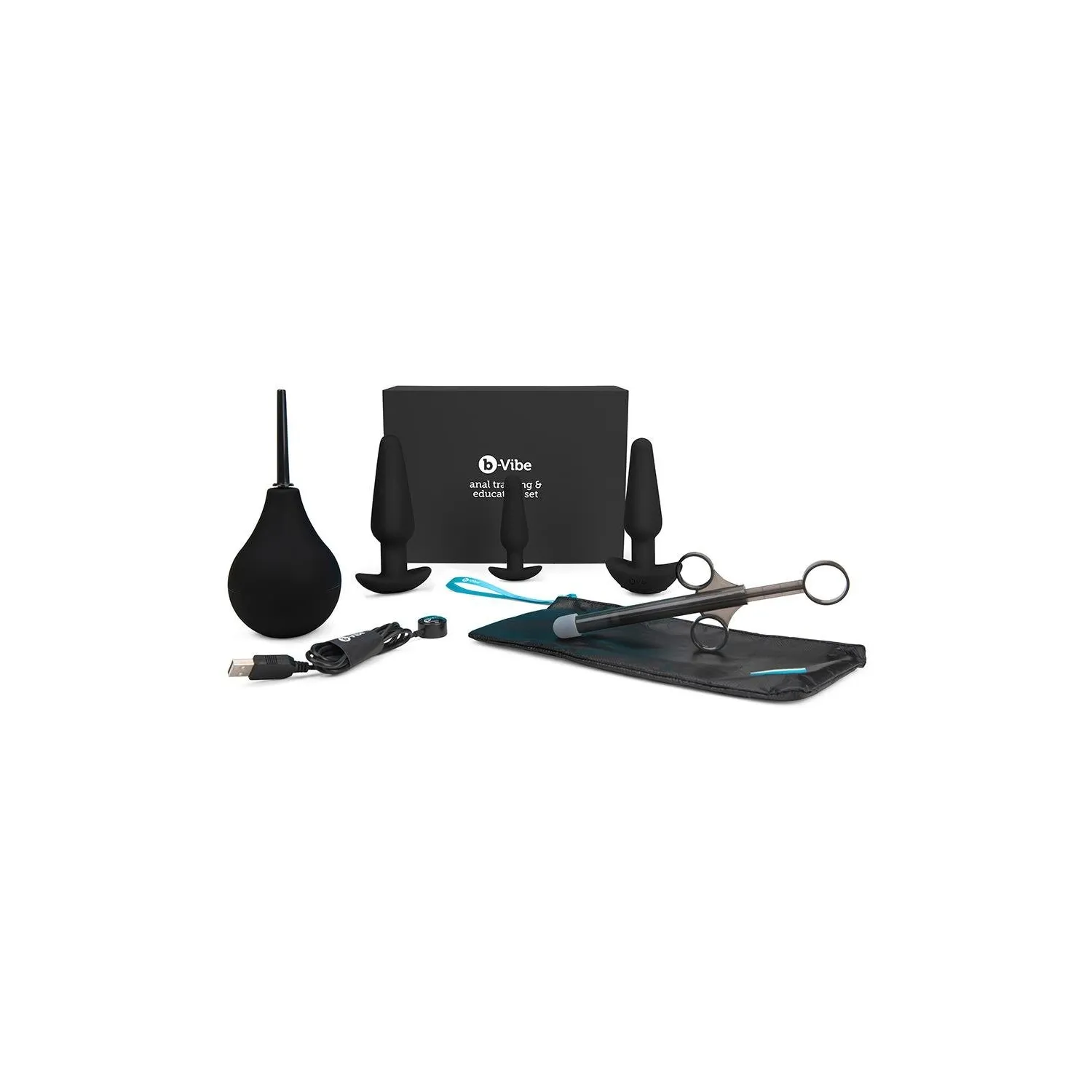 Набір для анального сексу B-Vibe Anal Training 7 предметів, синій 5 Набір для анального сексу B-Vibe Anal Training 7 предметів, синій - Зображення 4