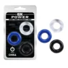 Набір ерекційних кілець Chisa GK Power 3 Pack, різнокольорові