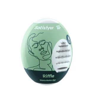 Набір мастурбаторів Satisfyer Masturbator Egg 3er Set: Riffle, Bubble, Fierce - Зображення 3