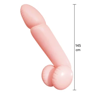 Надувна іграшка Hidden Desire Fuck Dolls у формі пеніса, 145 см - Зображення 3