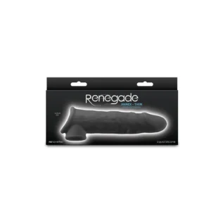 Насадка на пеніс NS Novelties Renegade чорна, 19.4 см 7 Насадка на пеніс NS Novelties Renegade чорна, 19.4 см - Зображення 3