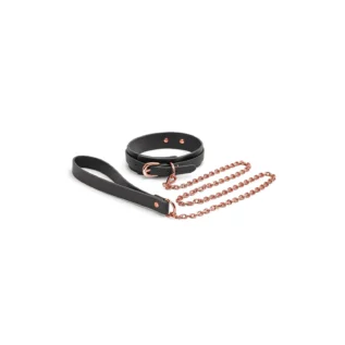 Alternative view of Нашийник з повідцем NS Novelties BONDAGE COUTURE COLLAR AND LEASH BLACK