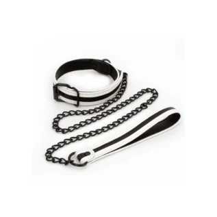Нашийник з повідцем NS Novelties GLO Bondage Collar And Leash Green світяться в темряві 7 Нашийник з повідцем NS Novelties GLO Bondage Collar And Leash Green світяться в темряві - Зображення 3