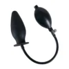 Пробка із накачуванням You2Toys True Black Anal Plug чорна