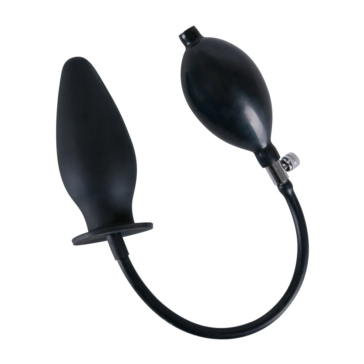 Пробка із накачуванням You2Toys True Black Anal Plug чорна 3 Пробка із накачуванням You2Toys True Black Anal Plug чорна