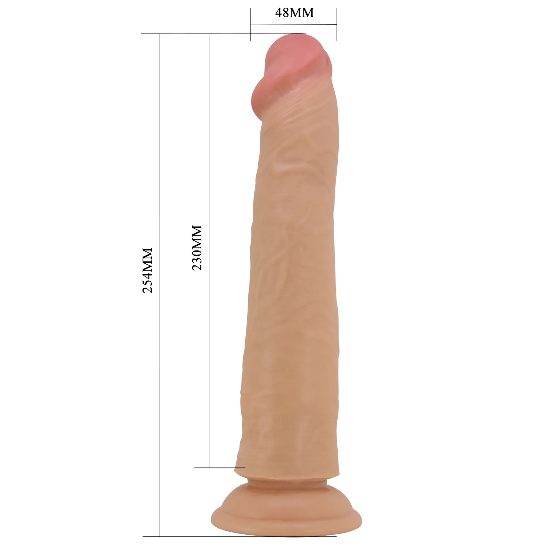 Реалістичний фалоімітатор Pretty Love Sharife, 25.4 см 10 Реалістичний фалоімітатор Pretty Love Sharife, 25.4 см - Зображення 8