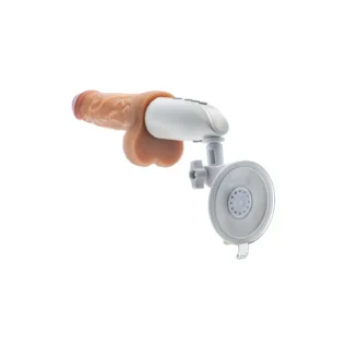 Вібратор на підставці Blush Dr. Skin Dr. Hammer з фрикціями та функцією нагрівання, з пультом - Зображення 7