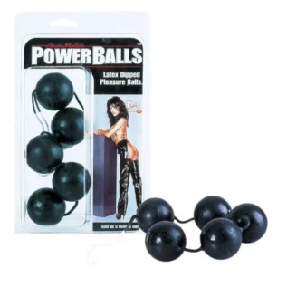 Кульки анально-вагінальні California Exotic Power Balls, 3,5 см - Зображення 5