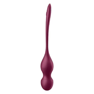 Alternative view of Кульки Кегеля з вібрацією Satisfyer Love Birds Vary та змінними вантажами, бордові