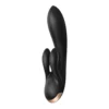 Смарт вібратор кролик Satisfyer Double Flex Connect App Black
