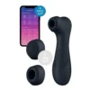 Смарт-вібратор із ефектом пульсації Satisfyer Pro 2 Generation 3 чорний