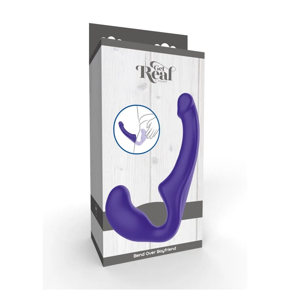 Страпон безременевий Toy Joy Bend Over Boyfriend, фіолетовий 8 Страпон безременевий Toy Joy Bend Over Boyfriend, фіолетовий - Зображення 6