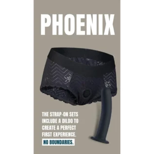 Страпон на мереживних трусиках Dream Toys Bold Phoenix, S, чорний, 15,5 × 3 см - Зображення 10