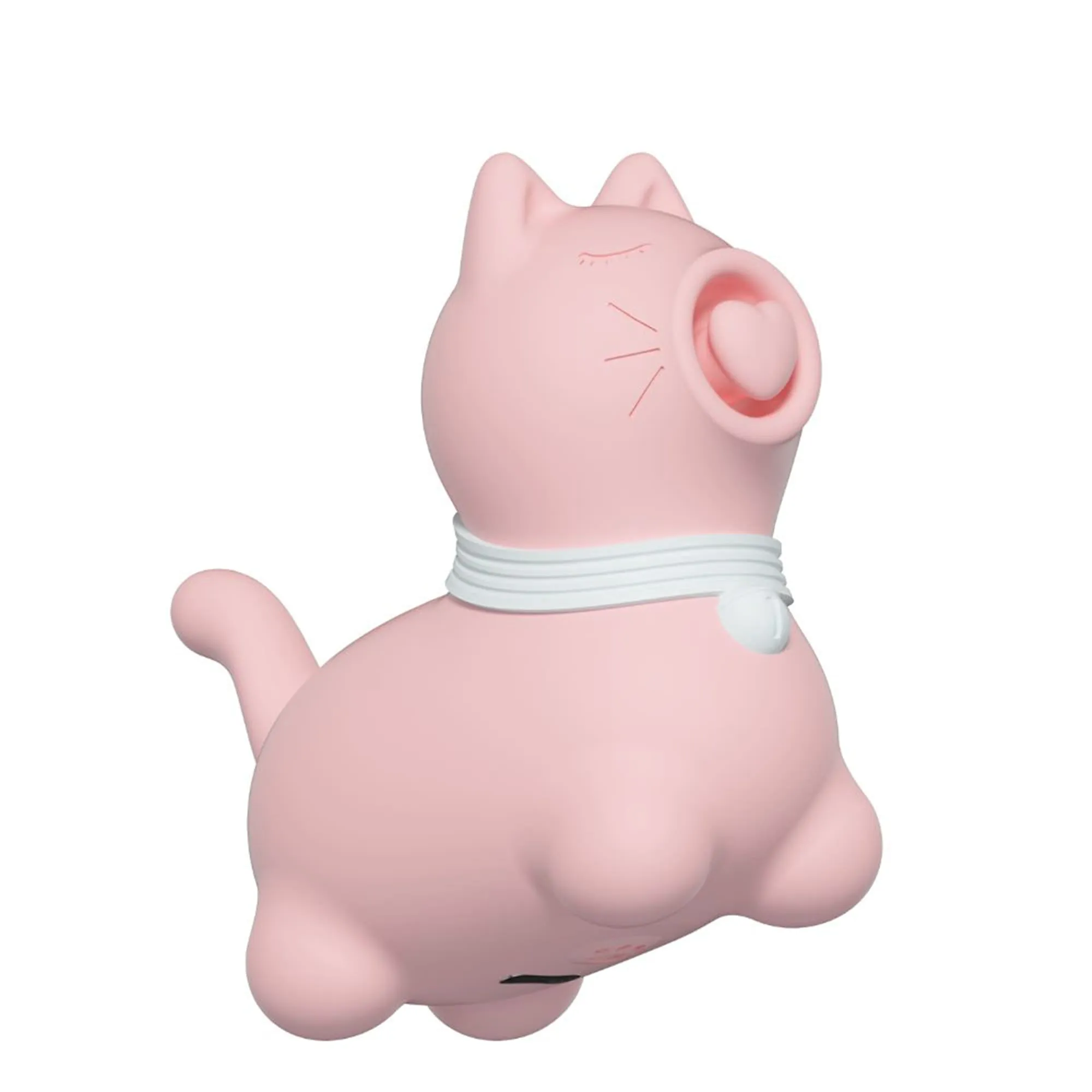 Стимулятор клітора з пульсацією UNIVIBE Котик, 5 режимів, рожевий 10 Стимулятор клітора з пульсацією UNIVIBE Котик, 5 режимів, рожевий - Зображення 8