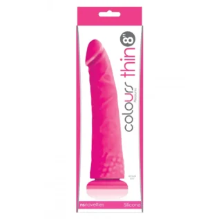 Силіконовий реалістичний фалоімітатор NS Novelties Colors Pleasures рожевий
