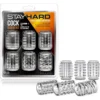 Набір насадок із різною структурою Blush Stay Hard Cock Sleeve Kit прозорі