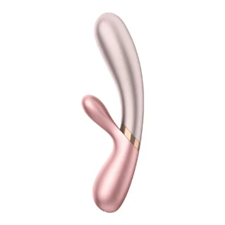 Alternative view of Подвійний смарт вібратор з функцією нагріву Satisfyer Hot Lover рожевий