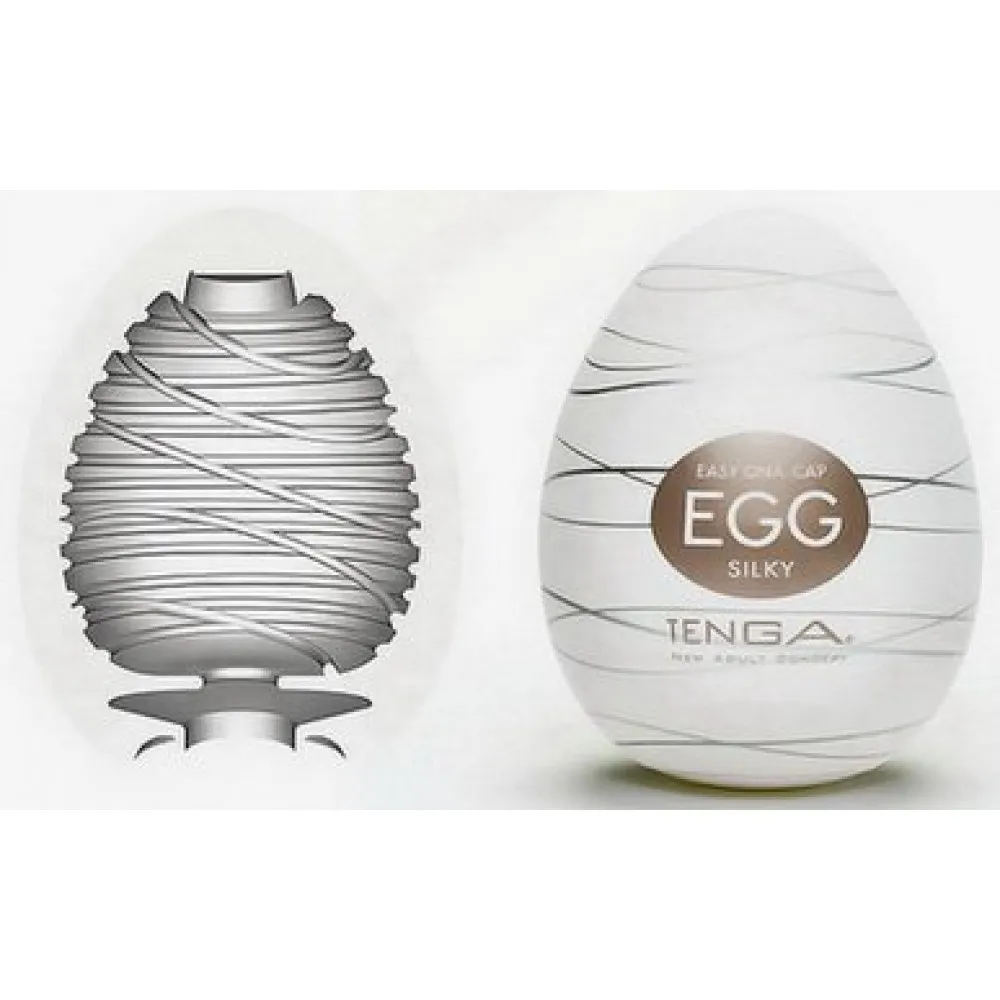 Мастурбатор Tenga Egg silky 3 Мастурбатор Tenga Egg silky