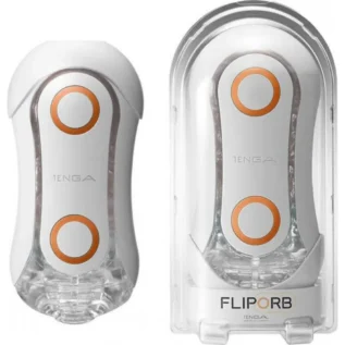Мастурбатор з стимулюючими кульками Tenga - Flip Orb Masturbator