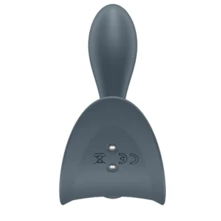 Alternative view of Тонка, краплинна пробка Satisfyer Booty Absolute Beginners 2 з вібрацією, сіра