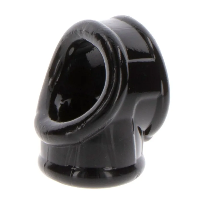 Потрійне ерекційне кільце Toy Joy Manpower Triple Pipe чорне 3 Потрійне ерекційне кільце Toy Joy Manpower Triple Pipe чорне