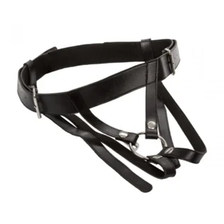 Трусики для страпону CalExotics Universal Love Rider Premium Ring Harness - Black - Зображення 3