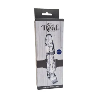 Насадка, що подовжує, на пеніс ToyJoy Get Real Extension Sleeve Large з петлею на мошонку, бежева 13 Насадка, що подовжує, на пеніс ToyJoy Get Real Extension Sleeve Large з петлею на мошонку, бежева - Зображення 6