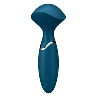 Універсальний компактний масажер Satisfyer Mini Wand-er синій