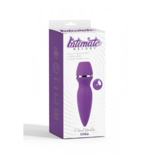 Вакуумний стимулятор клітора з вібрацією Chisa Intimate Melody, фіолетовий - Зображення 4