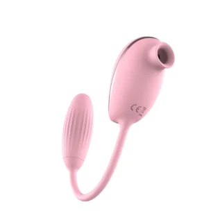 Вакуумний стимулятор клітора з віброяйцем High End Suction Love Egg PINK 16 Вакуумний стимулятор клітора з віброяйцем High End Suction Love Egg PINK - Зображення 7