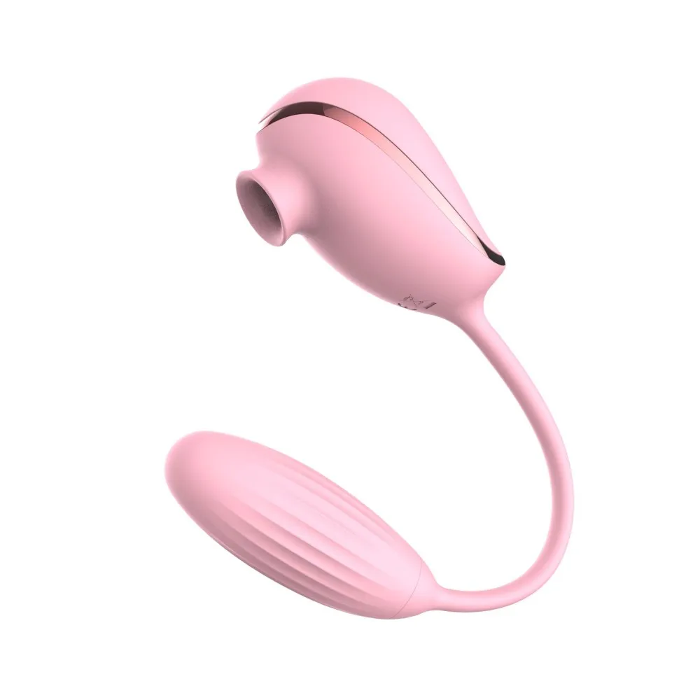 Вакуумний стимулятор клітора з віброяйцем High End Suction Love Egg PINK 7 Вакуумний стимулятор клітора з віброяйцем High End Suction Love Egg PINK - Зображення 5