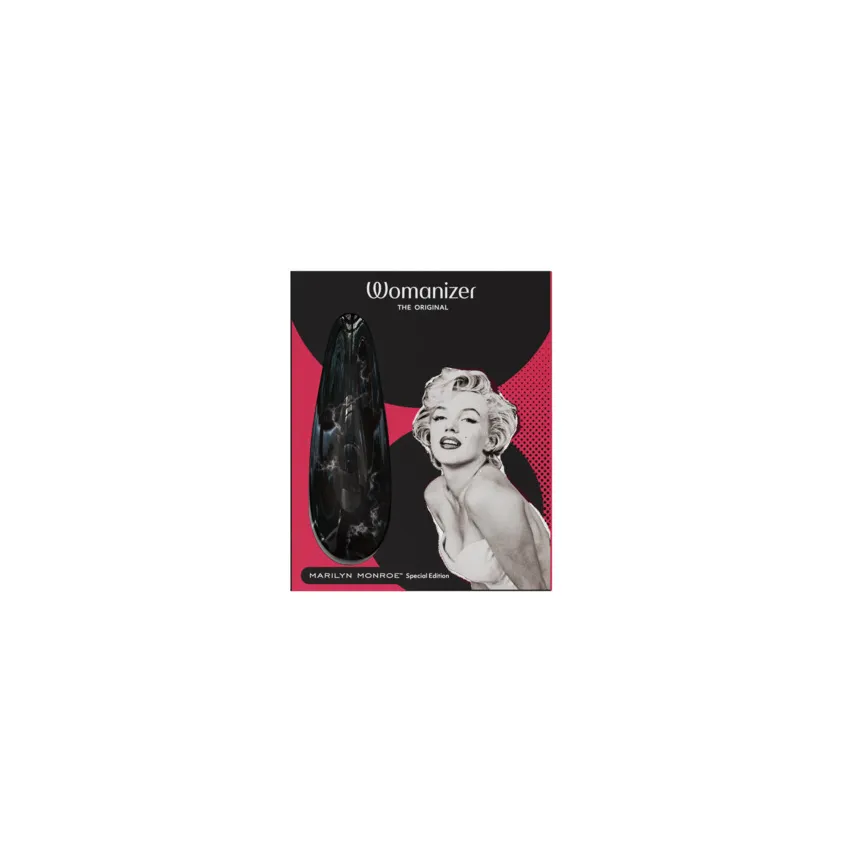 Вакуумний стимулятор клітора Womanizer Marilyn Monroe Black Marble 24 Вакуумний стимулятор клітора Womanizer Marilyn Monroe Black Marble - Зображення 22