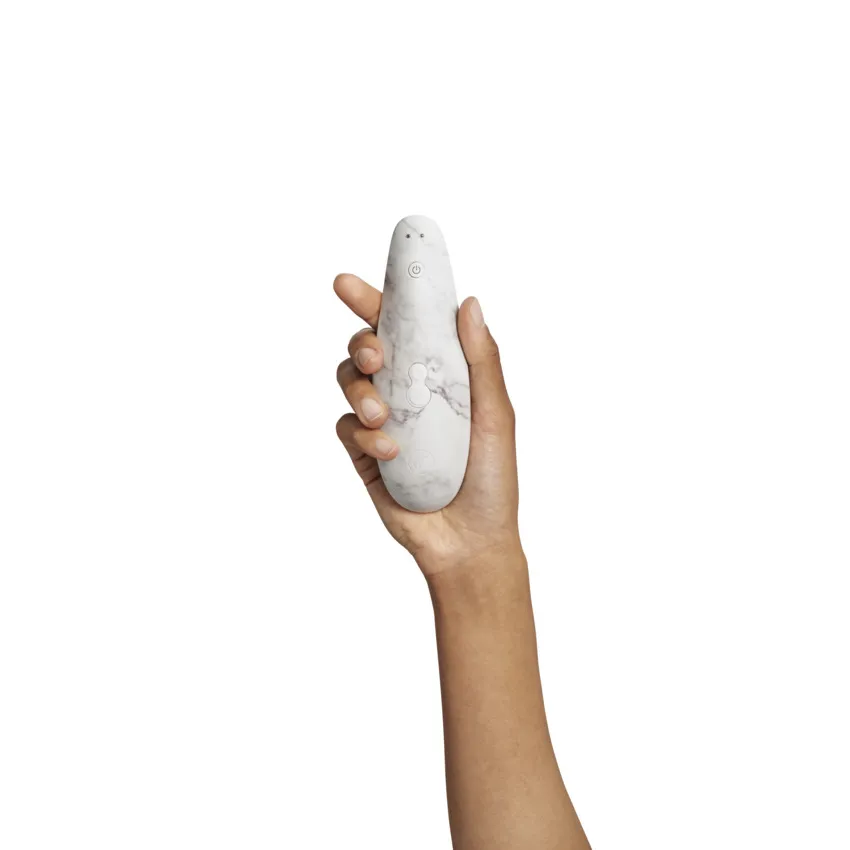 Вакуумний стимулятор клітора Womanizer Marilyn Monroe White Marble 19 Вакуумний стимулятор клітора Womanizer Marilyn Monroe White Marble - Зображення 17