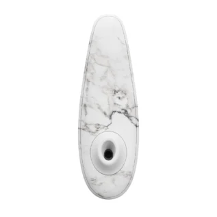 Alternative view of Вакуумний стимулятор клітора Womanizer Marilyn Monroe White Marble
