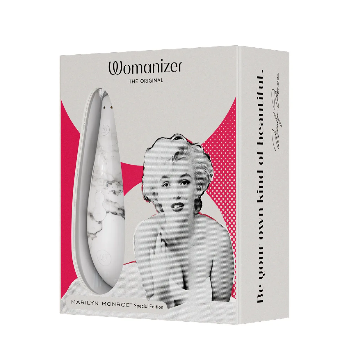 Вакуумний стимулятор клітора Womanizer Marilyn Monroe White Marble 27 Вакуумний стимулятор клітора Womanizer Marilyn Monroe White Marble - Зображення 25