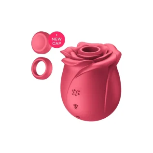Вакуумний стимулятор троянда Satisfyer Pro 2 червоний, 7 см - Зображення 4