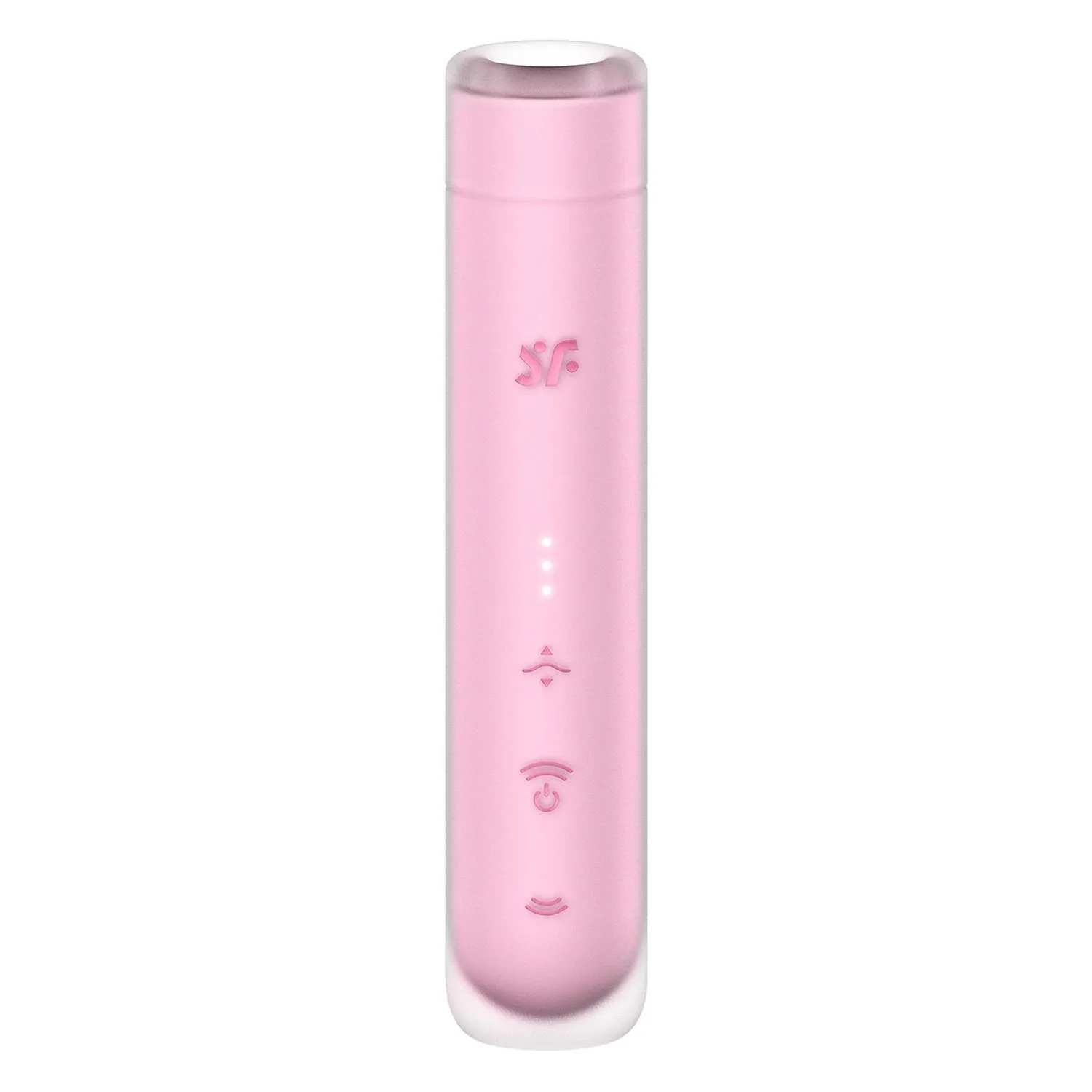 Вакуумний стимулятор Satisfyer First Kiss для клітора, рожевий, 12.5 х 2.5 см 3 Вакуумний стимулятор Satisfyer First Kiss для клітора, рожевий, 12.5 х 2.5 см