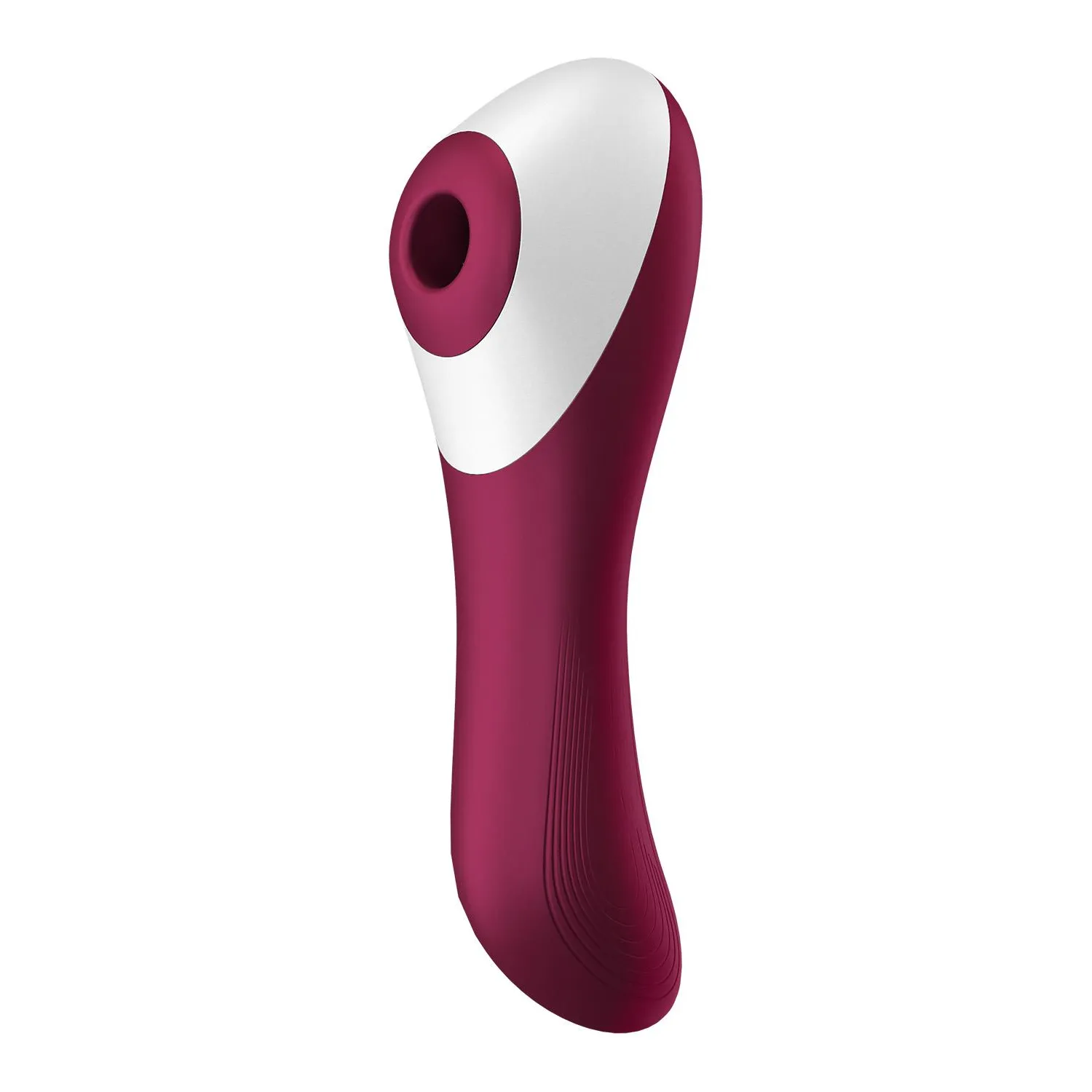 Вакуумний кліторальний стимулятор із вібрацією Satisfyer Dual Crush бордовий 3 Вакуумний кліторальний стимулятор із вібрацією Satisfyer Dual Crush бордовий