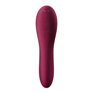 Вакуумний кліторальний стимулятор із вібрацією Satisfyer Dual Crush бордовий 10 Вакуумний кліторальний стимулятор із вібрацією Satisfyer Dual Crush бордовий - Зображення 4