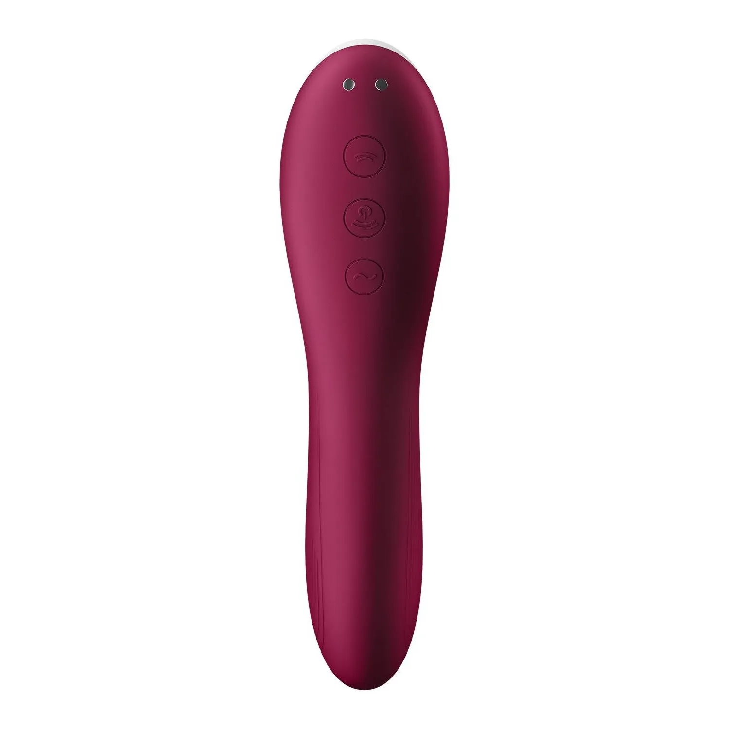 Вакуумний кліторальний стимулятор із вібрацією Satisfyer Dual Crush бордовий 6 Вакуумний кліторальний стимулятор із вібрацією Satisfyer Dual Crush бордовий - Зображення 4