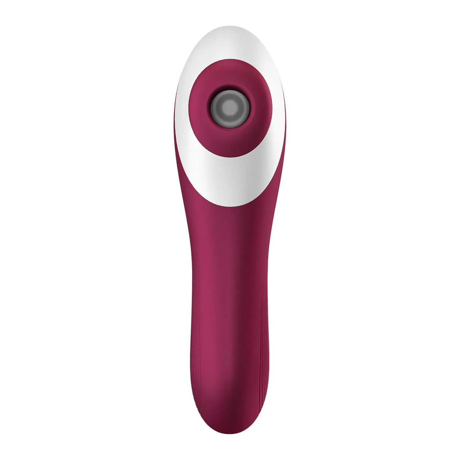 Вакуумний кліторальний стимулятор із вібрацією Satisfyer Dual Crush бордовий 4 Вакуумний кліторальний стимулятор із вібрацією Satisfyer Dual Crush бордовий - Зображення 2